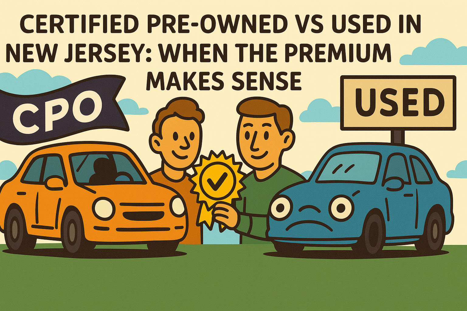 Certified Pre-Owned vs Used in New Jersey: When the Premium Makes Sense